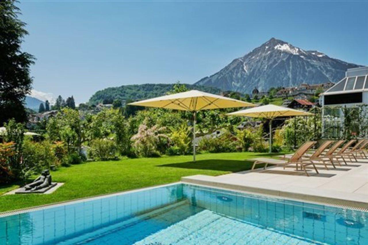 Hotel Eden Spiez Exterior photo