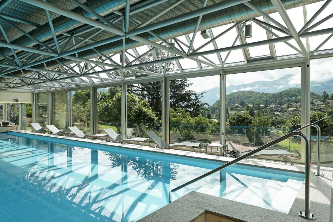 Hotel Eden Spiez Exterior photo