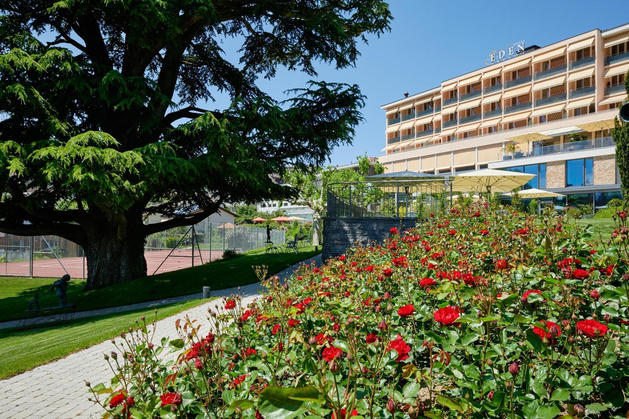 Hotel Eden Spiez Exterior photo