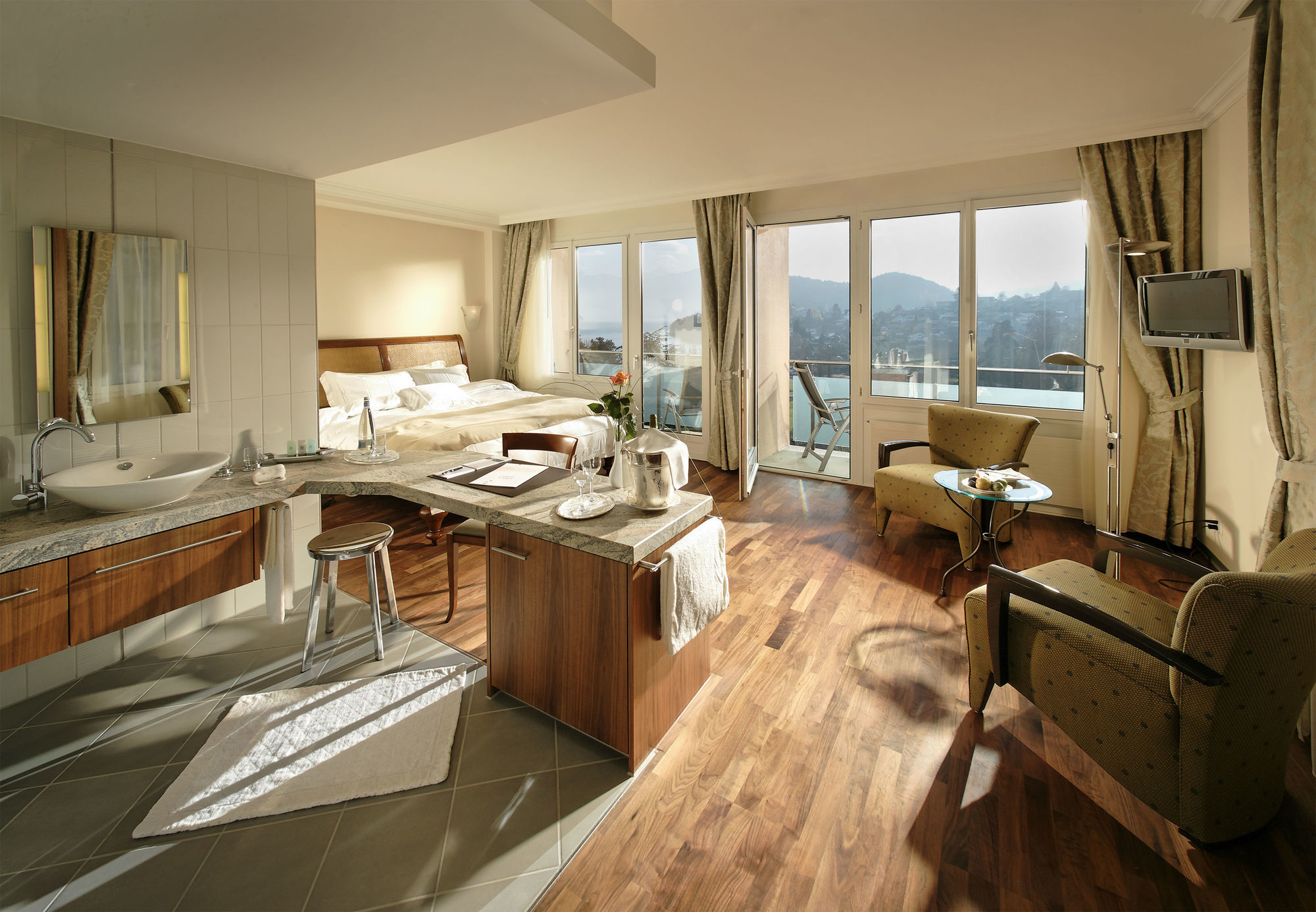 Hotel Eden Spiez Room photo