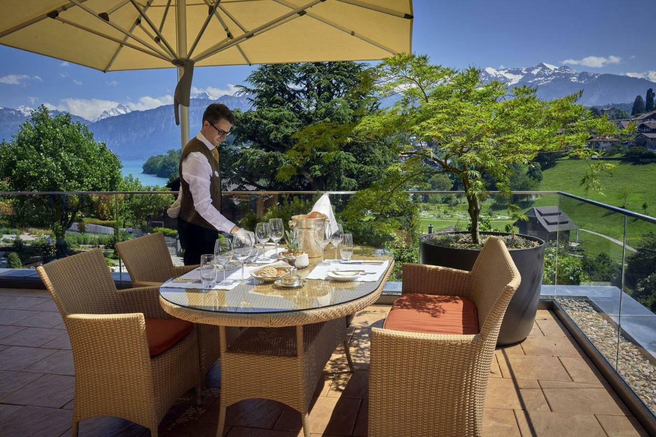 Hotel Eden Spiez Exterior photo